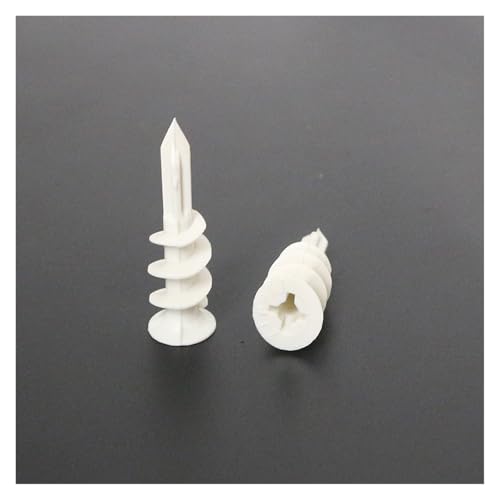 12X32 14X42 Expand Nagel Gerippt Kunststoff Anker Expansion Rohr Rohr Wand Stecker compatible Selbstschneidende Schrauben Draht Stecker(12X32 100PCS) von UHNYTRV