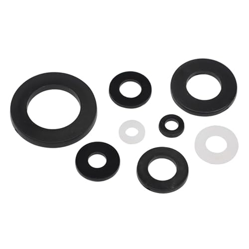 20/50/100/500 Stück Nylon-Schrauben-Unterlegscheibe M3 M4 M5 M6 M8 M10 M12 Kunststoffdichtungen Abstandshalter Überzogene flache Isolierung Einfache runde O-Ring-Dichtung(Black,M6 X 12 X 1.2_100PCS) 20/50/100/500 Stück Nylon-Schrauben-Unterlegscheibe M3 M4 M5 M6 M8 M10 M12 Kunststoffdichtungen Abstandshalter Überzogene flache Isolierung Einfache runde O-Ring-Dichtung(Black,M6 X 12 X 1.2_100PCS) von UHNYTRV