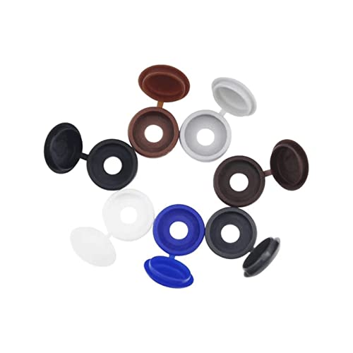 30–100 Stück Schraubenbolzenabdeckung, Kunststoffkappe, praktische selbstschneidende Schraube, dekorative Abdeckung, Mutter, Bolzen, Schutzhülle, Möbelbeschläge(Light Gray,30 pcs) von UHNYTRV