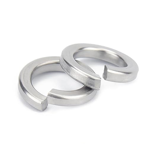 A4 316 Edelstahl Feder geteilte Sicherungsscheiben elastische Dichtung GB93 M2 M2,5 M3 M4 M5 M6 M8 M10 M12 M14 M16 M18 M20 M22 M24(M14 (5Pcs)) von UHNYTRV