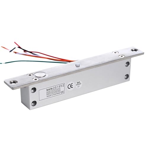 UHPPOTE Fail-Safe Deadbolt Electric Drop Bolt Lock 12VDC für schmale Tür Access Control System von UHPPOTE