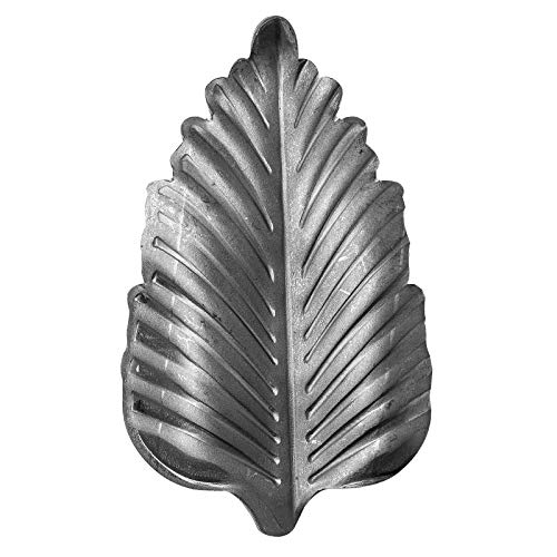 UHRIG Schmiedeeisen Ornament, Dekoratives Calla Blatt aus Stahl geschmiedet, z.B. für Fenstergitter, Zaun, Geländer usw. von UHRIG