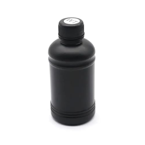 250 ml LED-Tinte kompatibel mit DX4 DX5 DX6 DX7 DX10 TX800 XP600 Druckköpfen funktioniert mit 1390 L800 L1800 L805 R1800 R1900 und Flachbettdruckern (weiß weich) von UHRSERNJ