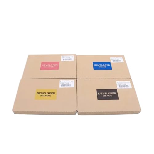 UHRSERNJ 1PCS-Entwicklerpulver KCMY kompatibel mit DC240 242 C75 J75 C70 C-60 500 7550 6500 550 5065 7600 700 550 560 5580 6680 7780 6550 C7550 Printermodelle(C) von UHRSERNJ