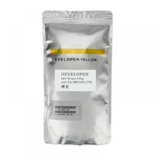 UHRSERNJ 650G CMYK C651 Entwickler kompatibel mit Pro C751 C651ex C751ex C7100 C7100X C7100S C7100SX C9100 C9110 Laserdrucker(Y) von UHRSERNJ