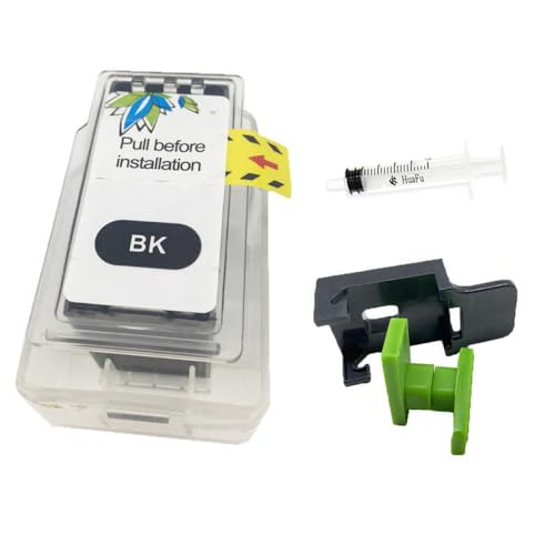 UHRSERNJ Kompatible Patronen -Refill -Kit Kompatibel mit Druckermodelle PG243 XL CL244 XL TR4520 TS302 TS202 MX490 MX492 MG2420 MG2520 MG2922 funktioniert mit Vilaxh PG243 CL244(BK with Tool) von UHRSERNJ