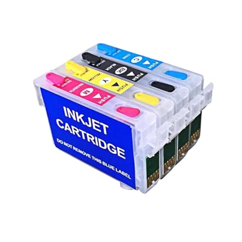 UHRSERNJ Nachfüllbare Tintenpatrone mit ARC -Chip Kompatibel mit T0711 711 Arbeiten mit D78 D92 DX4000 DX4050 DX4400 DX4450 DX5000 SX210 SX410 SX115 DX7400 Drucker UHRSERNJ Nachfüllbare Tintenpatrone mit ARC -Chip Kompatibel mit T0711 711 Arbeiten mit D78 D92 DX4000 DX4050 DX4400 DX4450 DX5000 SX210 SX410 SX115 DX7400 Drucker von UHRSERNJ