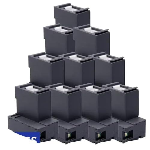 UHRSERNJ Tintenwartungsbox C13T04D100 T04D100 T04D1 EWMB2 kompatibel mit XP-5105 XP-5100 ET-M2170 L6190 M1180 M2170 EW-M630TB EW-M670FT-Drucker Drucker(10 PCS) von UHRSERNJ