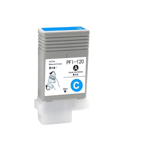 UHSTJW 1 bis 5 PCs PFI120 PFI 120 PFI-120 Tintenpatron(PFI-120 C) von UHSTJW