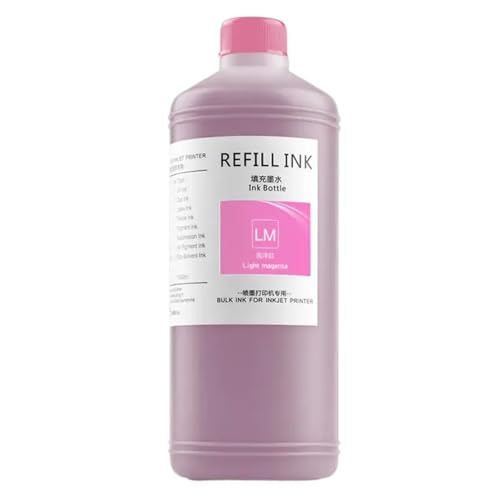 UHSTJW 1000 ml Latex -Tinte kompatibel mit 786 789 792 831 Drucker Arbeit(Light Magenta) von UHSTJW
