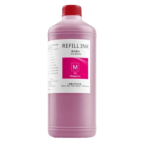 UHSTJW 1000 ml Latex -Tinte kompatibel mit 786 789 792 831 Drucker Arbeit(Magenta) von UHSTJW