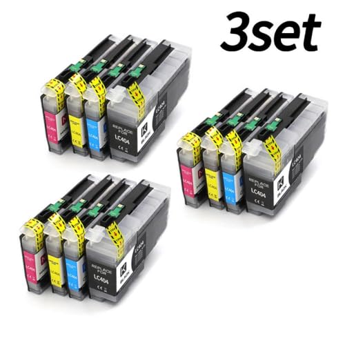 UHSTJW 1Set an 5Set LC404 LC404BK 404 Tintenpatron(LC404-3set) von UHSTJW