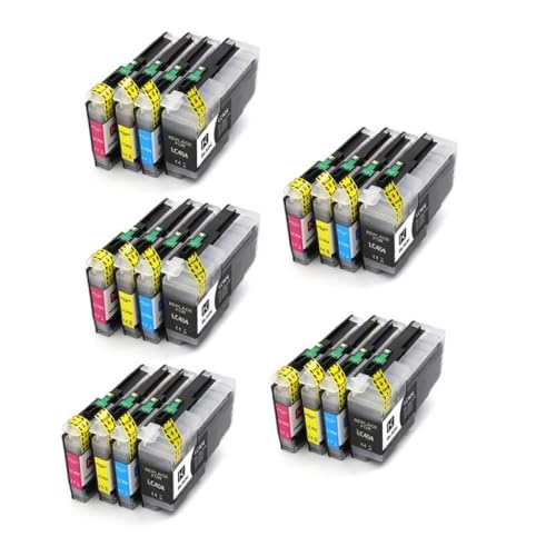UHSTJW 1Set an 5Set LC404 LC404BK 404 Tintenpatron(LC404-5set) von UHSTJW