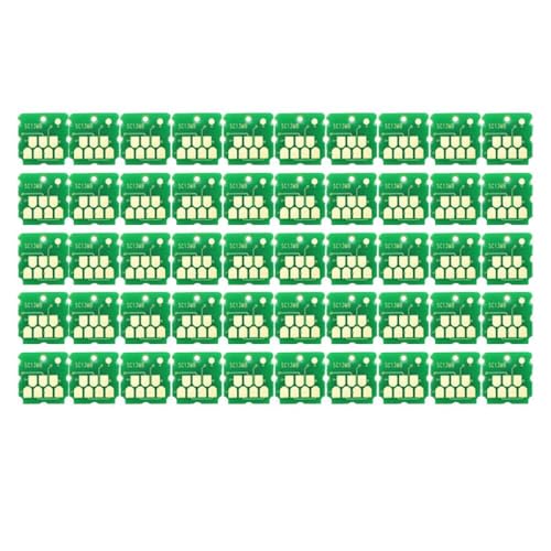 UHSTJW 5 10 20 50pcs C13S210125 S2101 SC23MB Wartungspanzerchip kompatibel mit F100 F130 F160 SC-F100 SC-F130 SC-F160 SC-F170 Druckerabfall-Tinten Tank Tank Taktenteile(SC23MB chip 50pcs) von UHSTJW