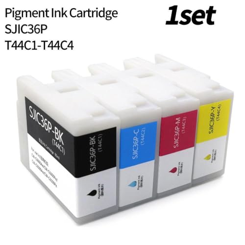 UHSTJW 80ml T44C1 SJIC36P 36P Tintenpatron(SJIC36P T44C1-1set) von UHSTJW