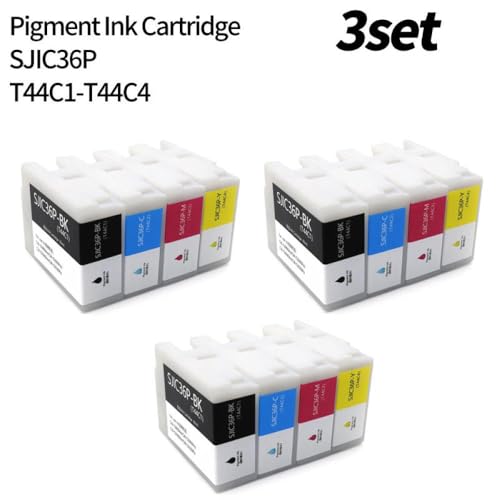 UHSTJW 80ml T44C1 SJIC36P 36P Tintenpatron(SJIC36P T44C1-3set) von UHSTJW
