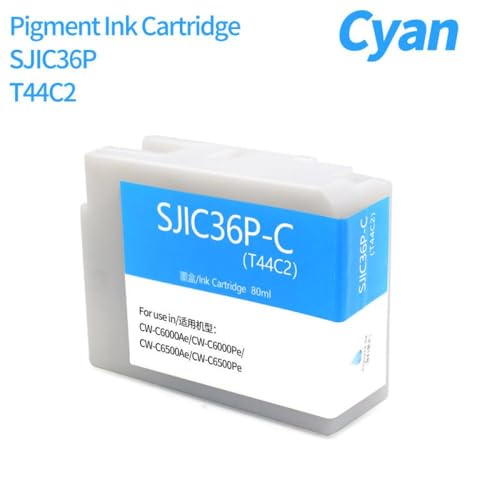 UHSTJW 80ml T44C1 SJIC36P 36P Tintenpatron(SJIC36P T44C2-C) von UHSTJW