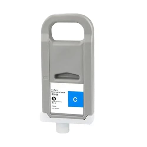 UHSTJW Kompatible Tintenpatrone PFI-8710 PFI8710 mit Pigmenttinte Kompatibel mit ImagePrograf TX5200 TX5210 TX5300 TX5400 TX5310 TX5410 Drucker Austausch(PFi-8710 C) von UHSTJW