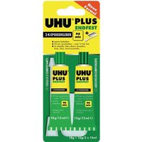 UHU 2K-Epoxidharzklebstoff PLUS ENDFEST 33g gelblich Tube von UHU®