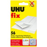 UHU doppelseitige Klebepads für max. 300,0 g 1,2 x 1,8 cm, 56 St. von UHU