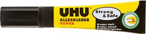 Alleskleber UHU Super Strong & Safe Tube Infokarte 7g von UHU