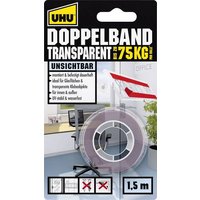 UHU 45375 45375 Doppelseitiges Klebeband UHU® Transparent (L x B) 1.5m x 19mm 1St. von UHU