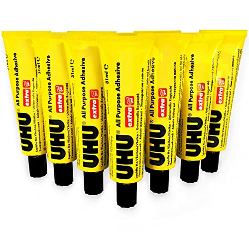 UHU Allzweck-Klebegel, extra Kleber, 31 ml, 10 Stück von UHU