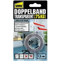 UHU - Doppelband Transparent 1,5mx19mm von UHU