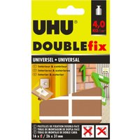 UHU Doublefix universell - Klebepastillen, ultra stark, Tragkraft 4 kg, weiß, 16 Pastillen UHU Doublefix universell - Klebepastillen, ultra stark, Tragkraft 4 kg, weiß, 16 Pastillen von UHU