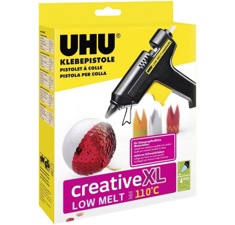 UHU Heißklebepistole Klebepistole Creative XL Low Melt 110 °C 48615 von UHU
