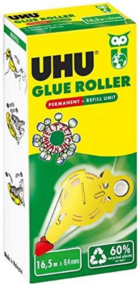 UHU Klebeband UHU Nachfüll-Kassette für Kleberoller GLUE Roller von UHU