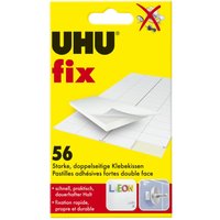 UHU doppelseitige Klebepads 1.2 cm  x 1.8 cm weiß von UHU