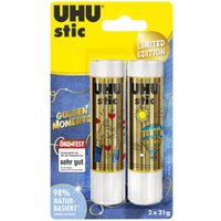 UHU stic GOLDEN MOMENTS Klebestifte 2x 21,0 g von UHU