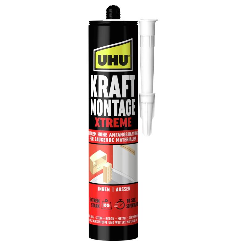 UHU Kraft Montage Xtreme Kartusche 370 g UHU Kraft Montage Xtreme Kartusche 370 g von UHU