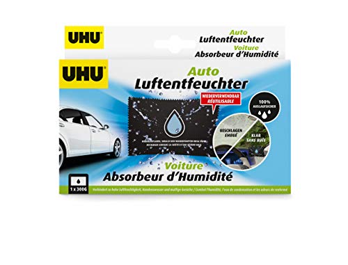 UHU Lufentfeuchter Auto, Gegen Feuchtigkeit, muffige Gerüche und Beschlagene Scheiben im Auto von UHU