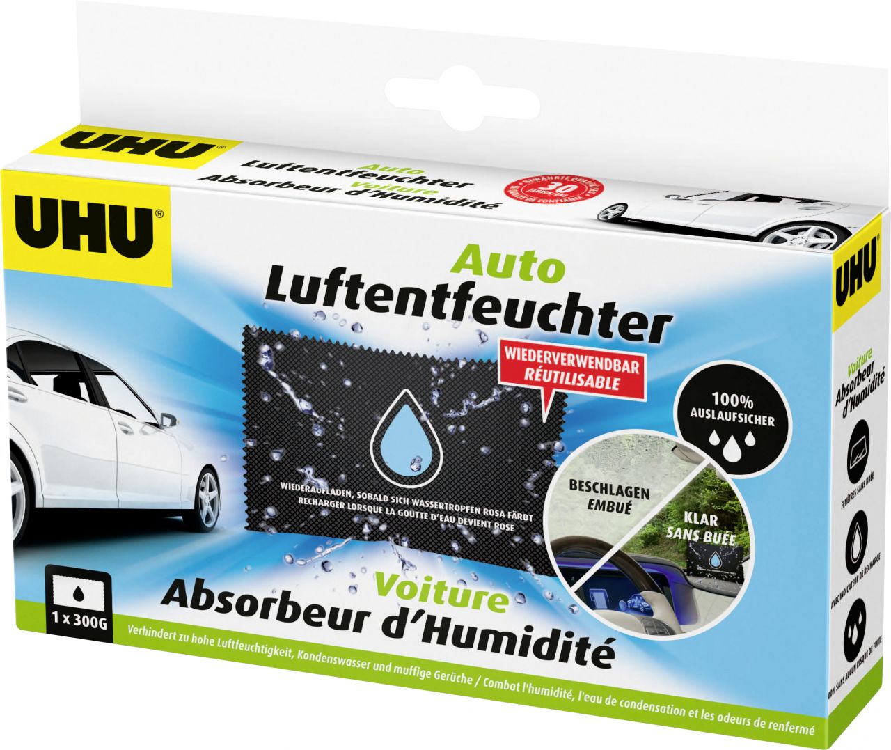 UHU Luftentfeuchter Auto 300 g von UHU