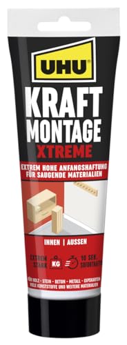 UHU Montagekleber KRAFT MONTAGE XTREME, Tube 175g von UHU