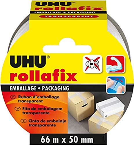 UHU Rollafix Verpackung Band transparent – 66 x 50 mm UHU Rollafix Verpackung Band transparent – 66 x 50 mm von UHU