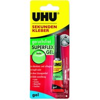 UHU SUPERFLEX GEL Sekundenkleber 3,0 g von UHU