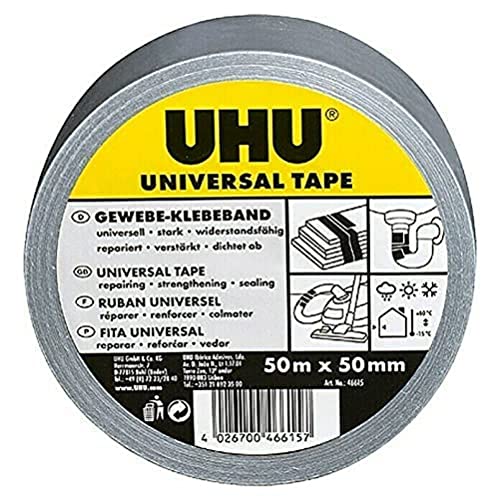 UHU Universal Gewebe-Klebeband, 50 m x 48 mm von UHU
