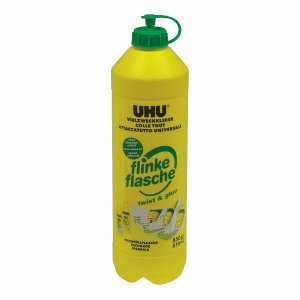 1 X UHU Alleskleber flinke flasche 850g NACHFÜLLFLASCHE OHNE LÖSUNGSMITT 46325 1 X UHU Alleskleber flinke flasche 850g NACHFÜLLFLASCHE OHNE LÖSUNGSMITT 46325 von UHU