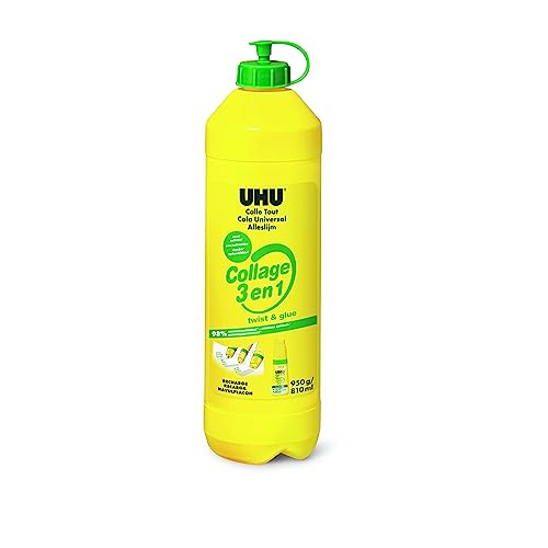 UHU Vielzweckkleber twist & glue, Nachfüllflasche, 810 g VE=1 von UHU