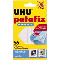 UHU patafix 48815 48815 Doppelseitiges Klebeband UHU® Patafix Transparent 56St. von UHU