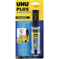 UHU plus schnellfest 2K-Kleber Doppelkammerspritze inkl. statischem Mischer 15,g von UHU