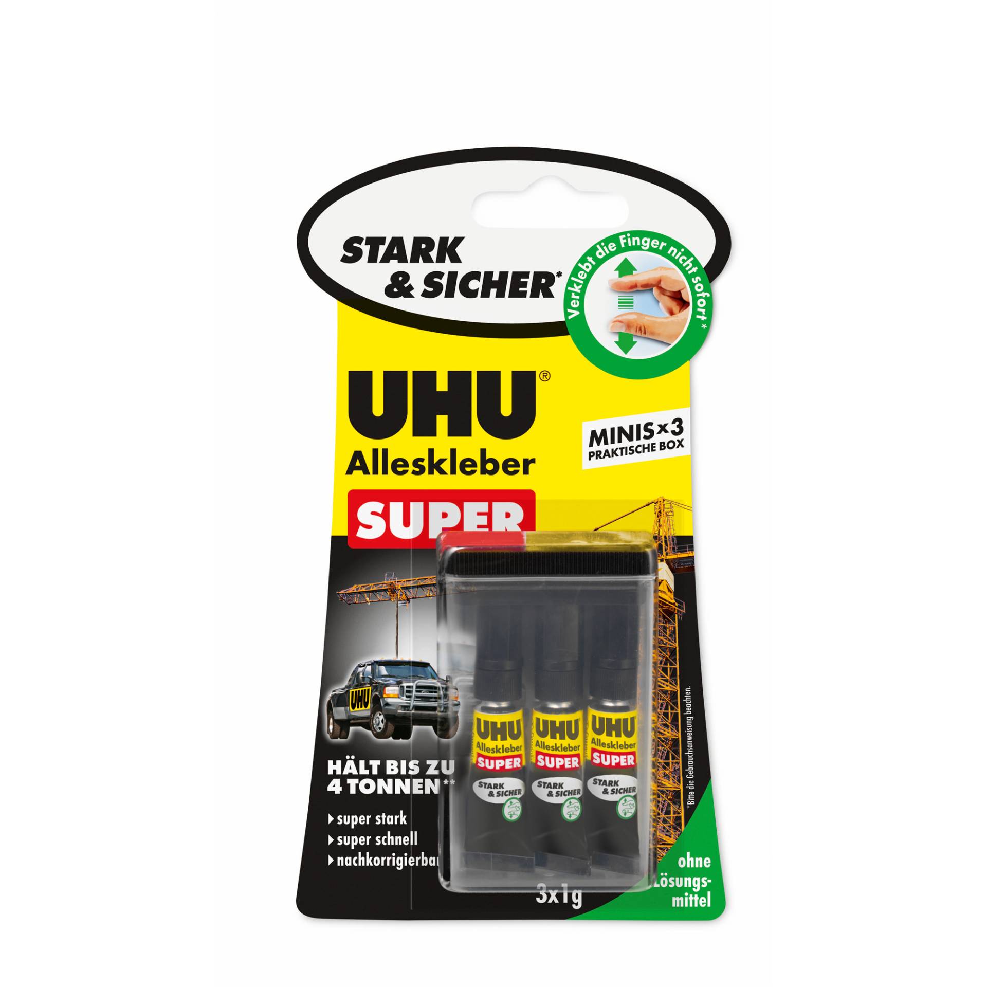 Uhu Alleskleber 'Super' 3 x 1 g Uhu Alleskleber 'Super' 3 x 1 g von UHU