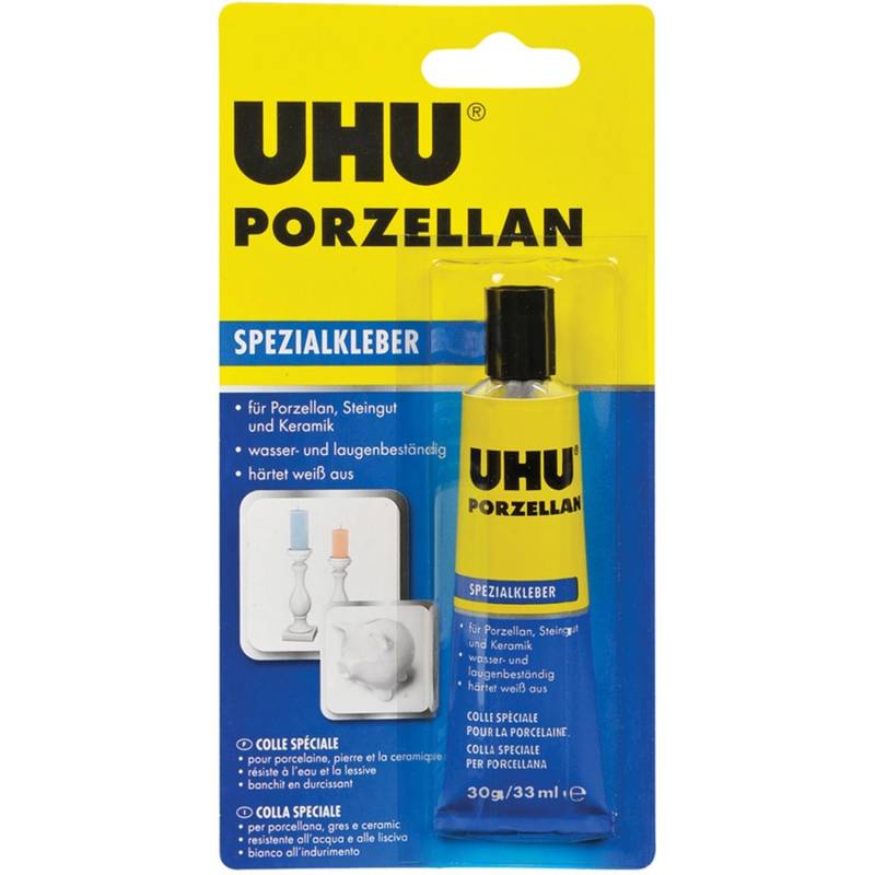 Uhu Porzellan Spezialkleber Weiß 30 g von UHU