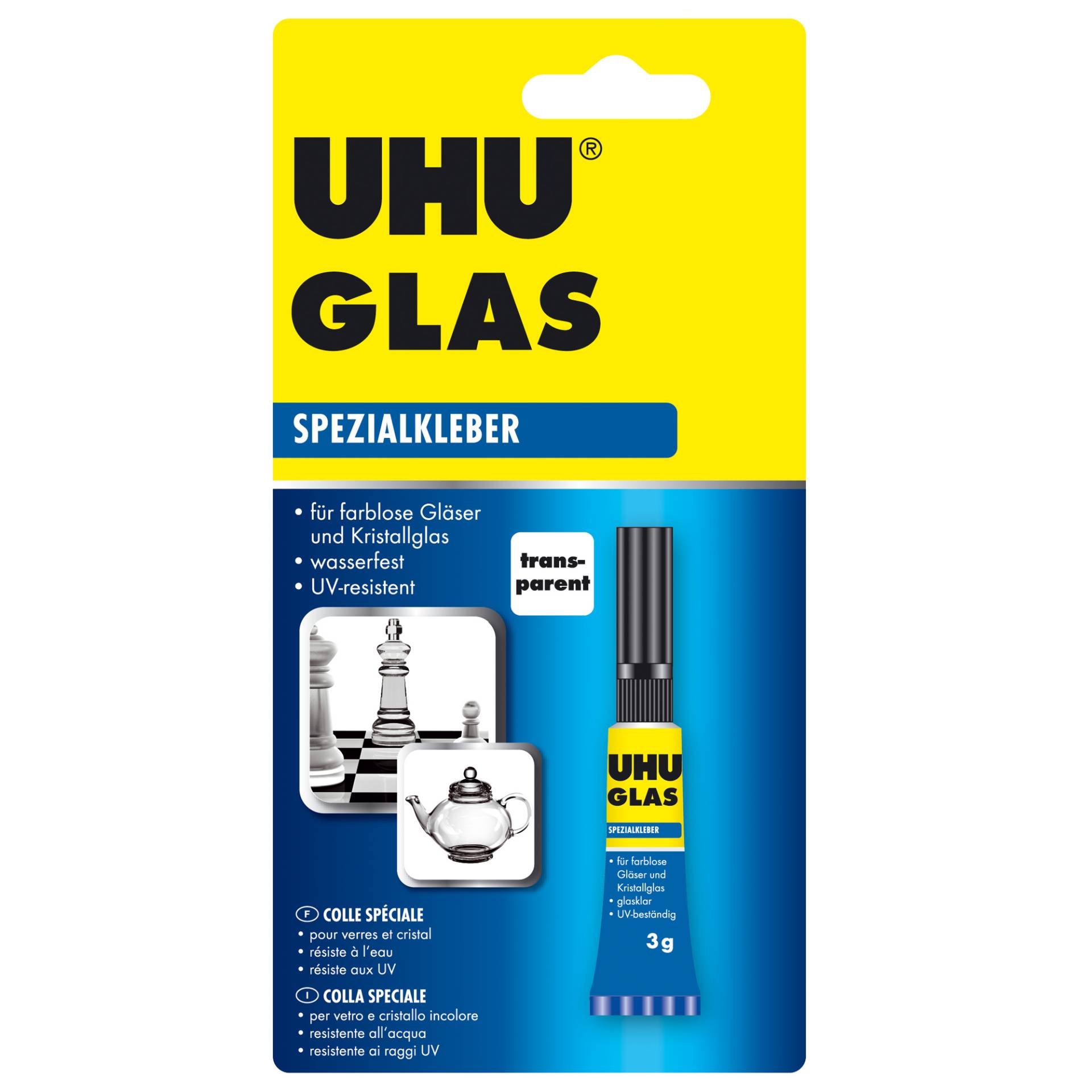Uhu Spezialkleber 'Glas' transparent 3 g Uhu Spezialkleber 'Glas' transparent 3 g von UHU