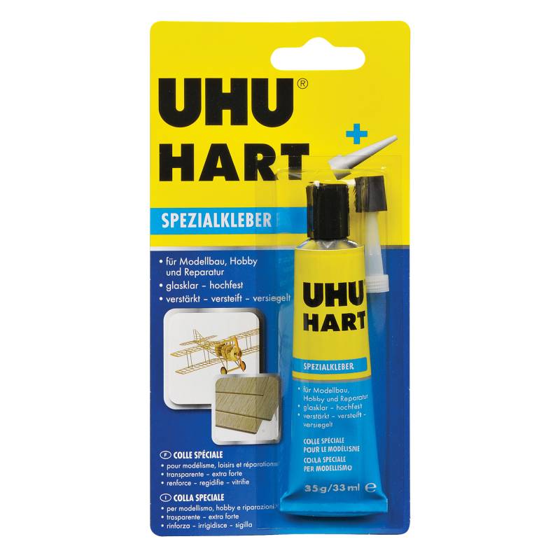 Uhu Spezialkleber 'Hart' transparent 35 g von UHU