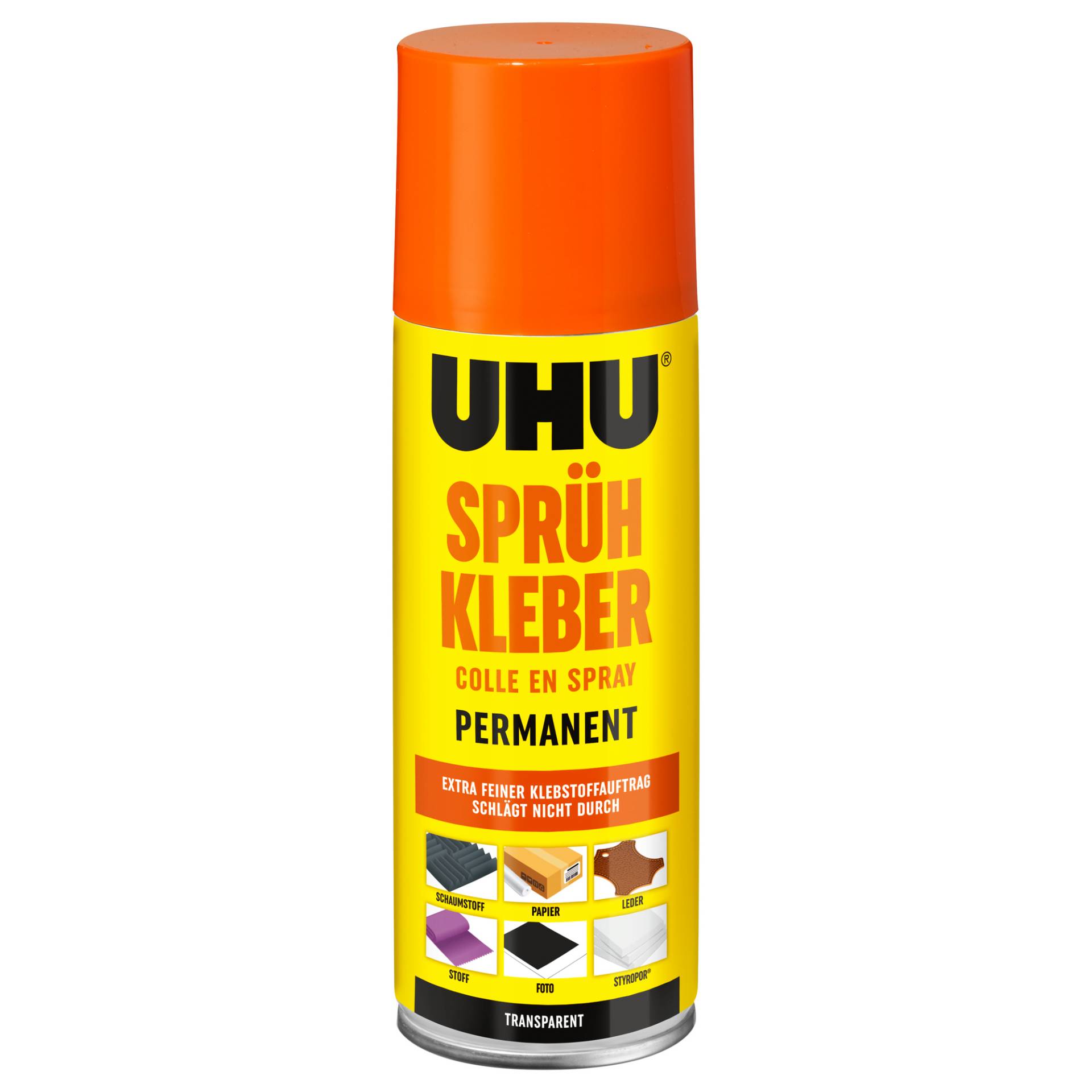 Uhu Sprühkleber 'Permanent' transparent 200 ml Uhu Sprühkleber 'Permanent' transparent 200 ml von UHU