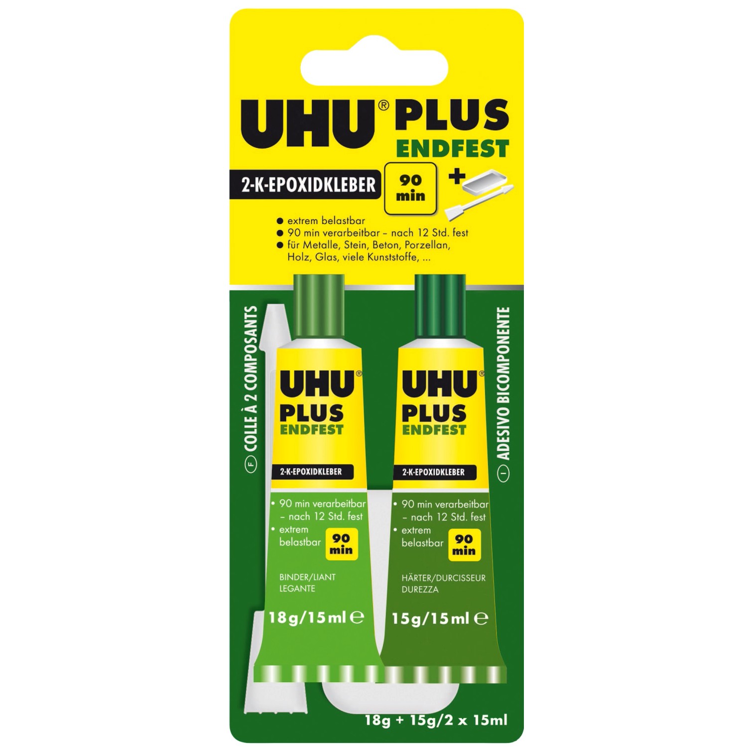 Uhu plus endfest 2 x 15 ml Uhu plus endfest 2 x 15 ml von UHU